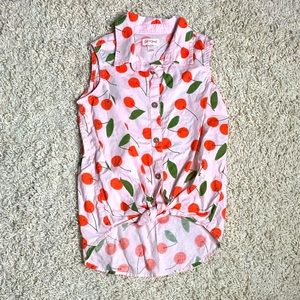 Cat & Jack Girls Casual Sleeveless Blouse - NWOT